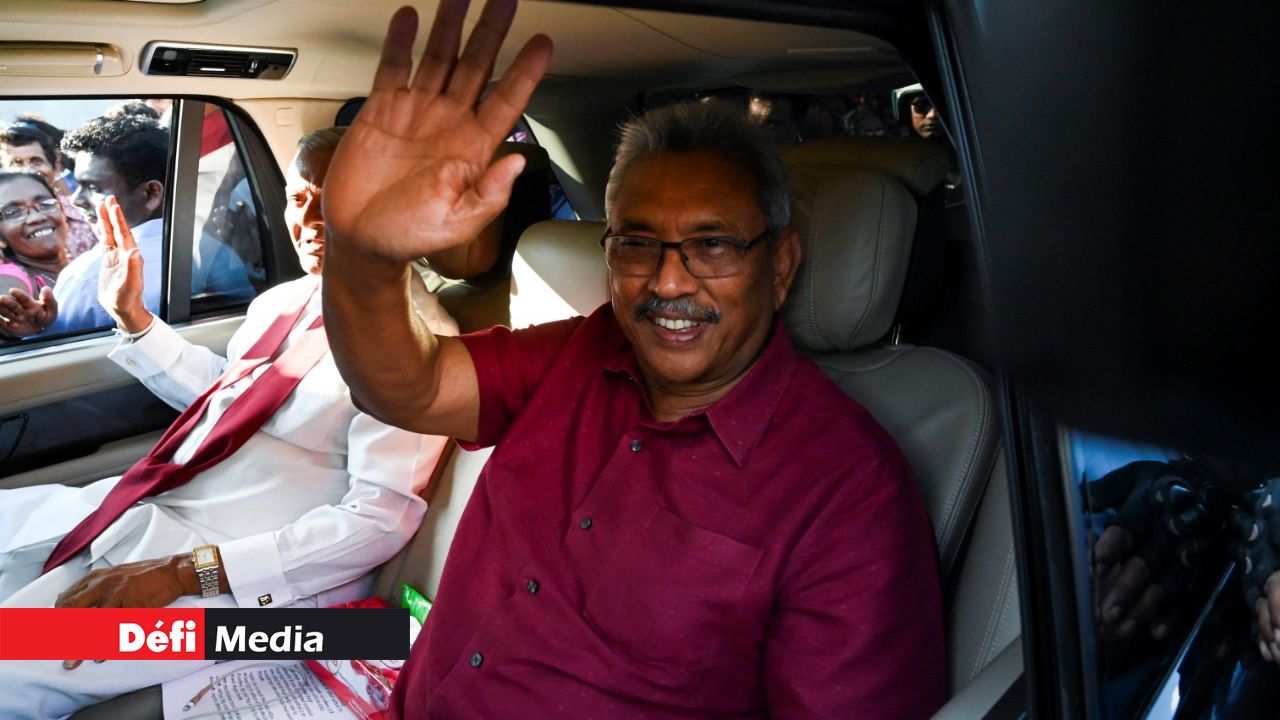 Le président du Sri Lanka est arrivé aux Maldives