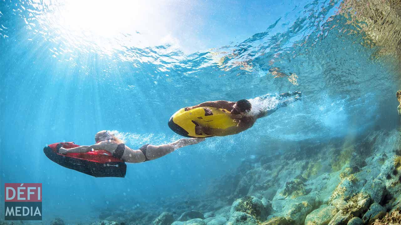 Seabob Mauritius: Swim and dive like a dolphin