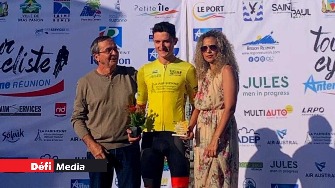 Cyclisme – Le Mauricien Christopher Lagane s’empare du maillot jaune sur le Tour de La Réunion
