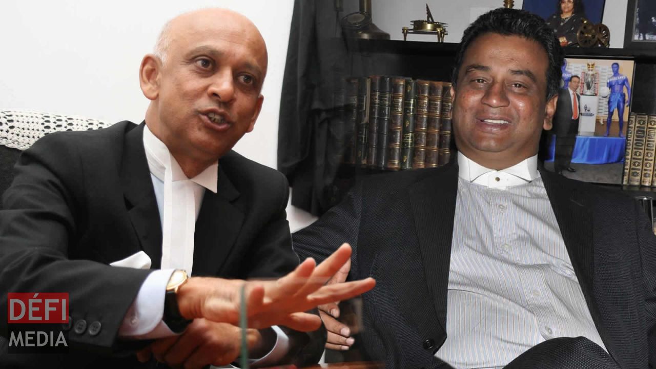 Me Raouf Gulbul et Me Siddharta Hawoldar.