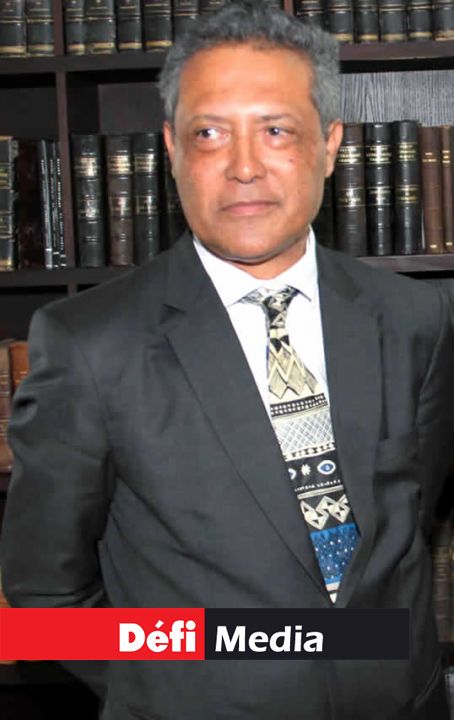 Antoine Domingue, président du Bar Council