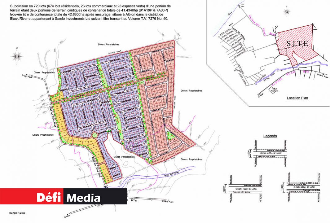 Samlo Investment Co. Ltd a obtenu Rs 85 millions de la MPCB pour ce projet de morcellement (Cliquez pour agrandir l'image).