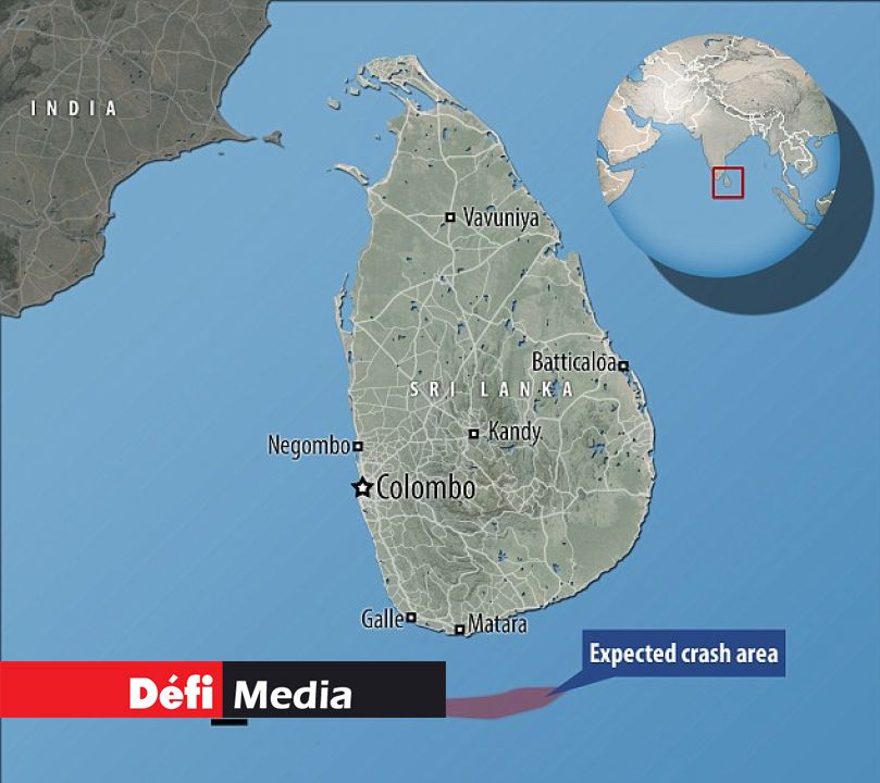 Zone de l’impact (cliquez sur l'image pour l'agrandir).