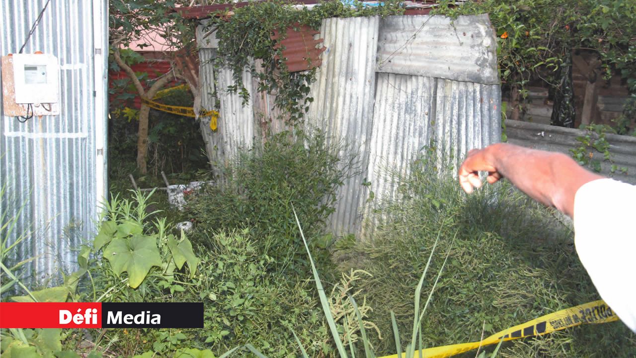 Le lieu de l’agression.