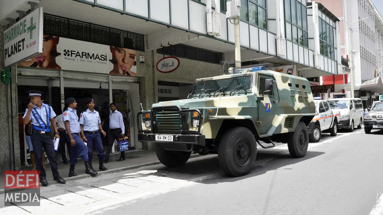 Le vendredi 22 janvier, les forces de police étaient parées à toute éventualité, suivant les menaces d’actes de terrorisme.