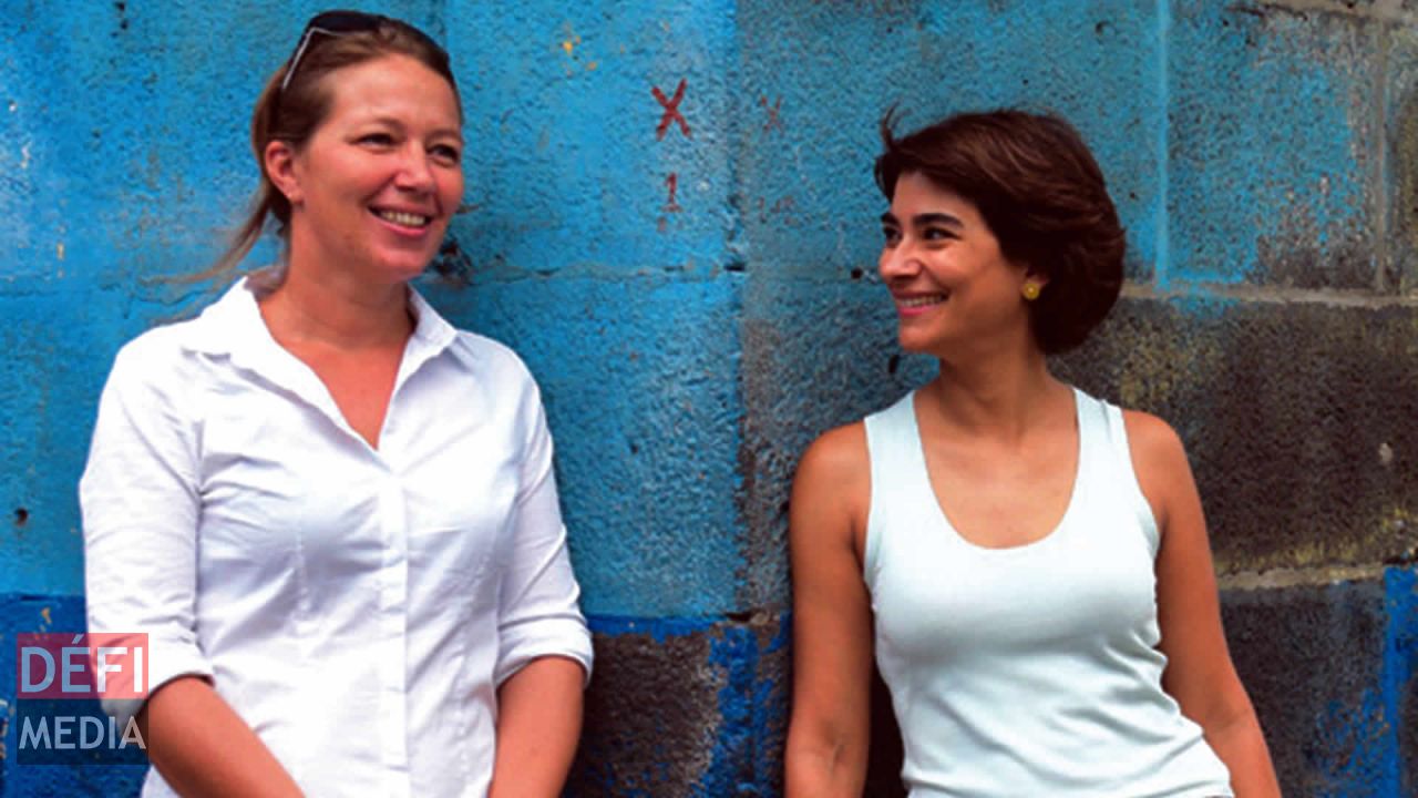 Maya de Salle-Essoo et Shakti Callikan.