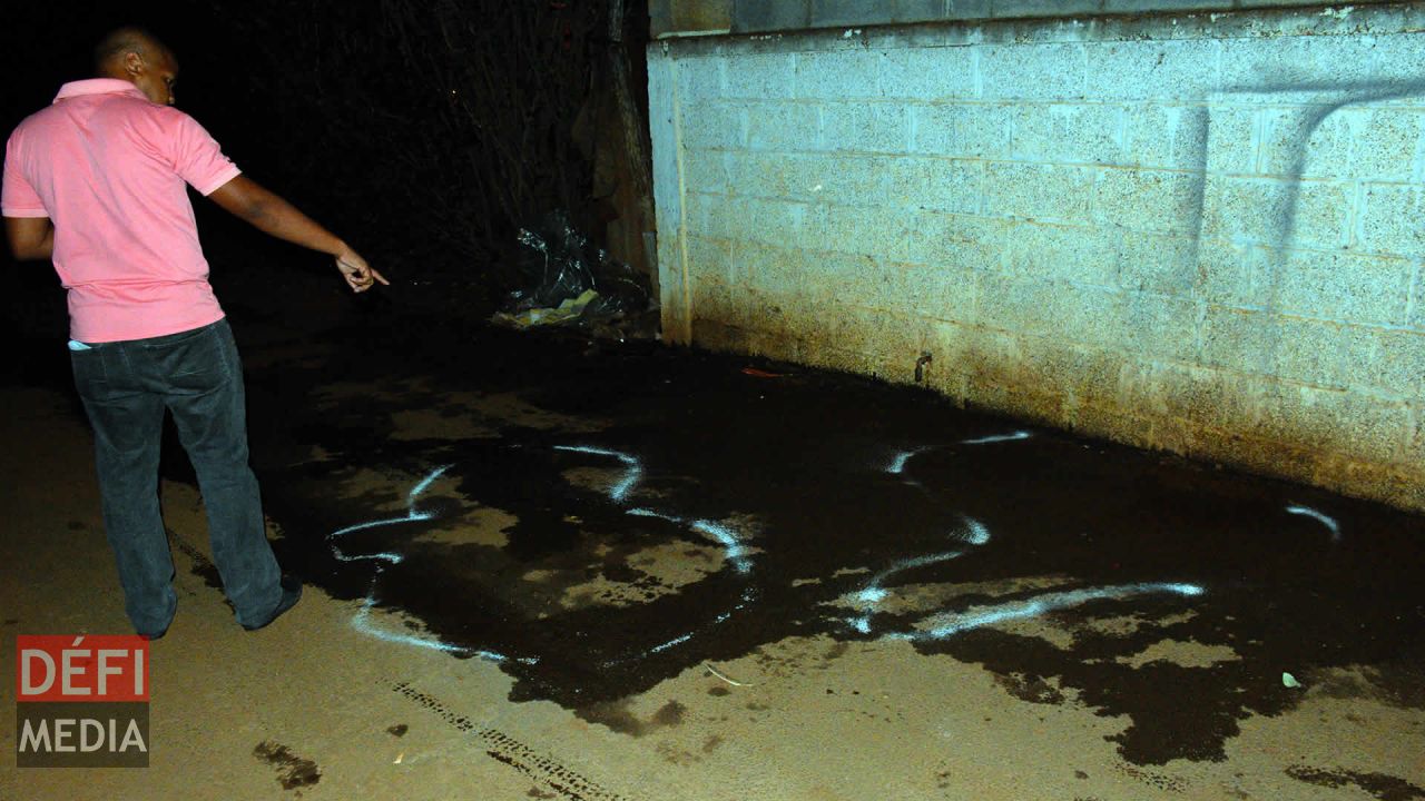 Le lieu de l’accident à Petite-Rivière.