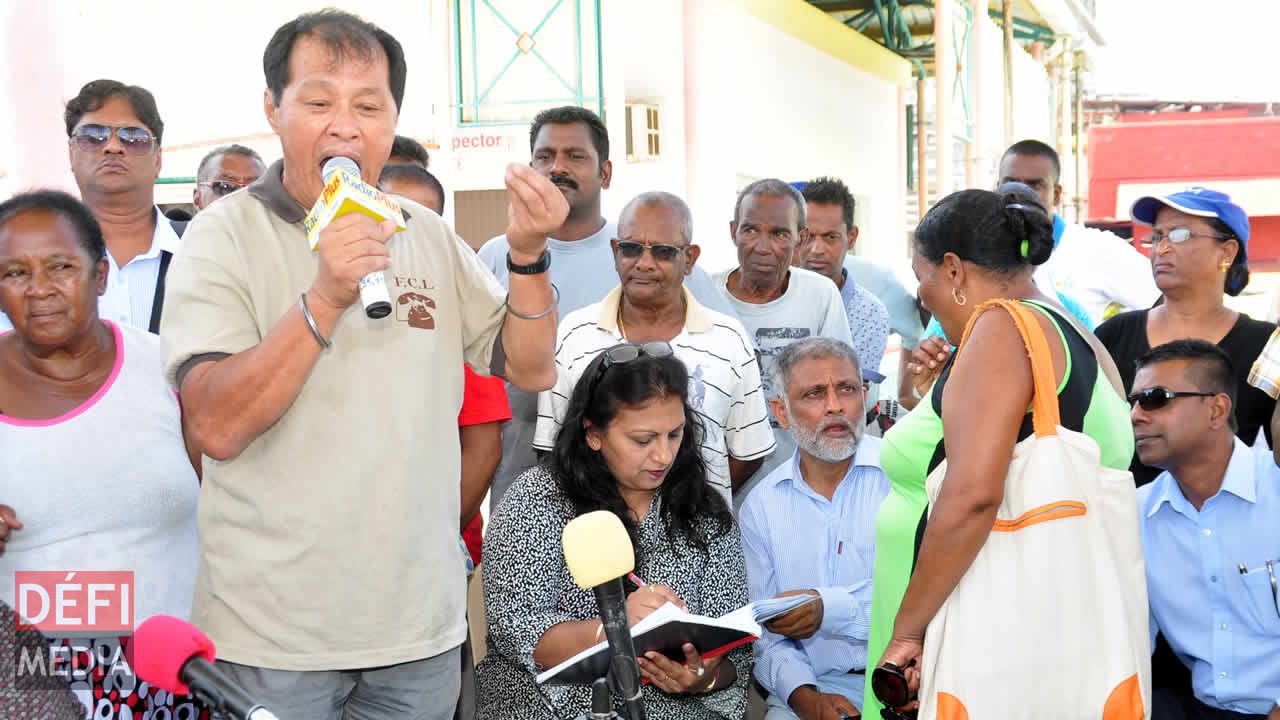 Georges Ah-Yan, président du Forum des citoyens libres a aussi pris la parole.