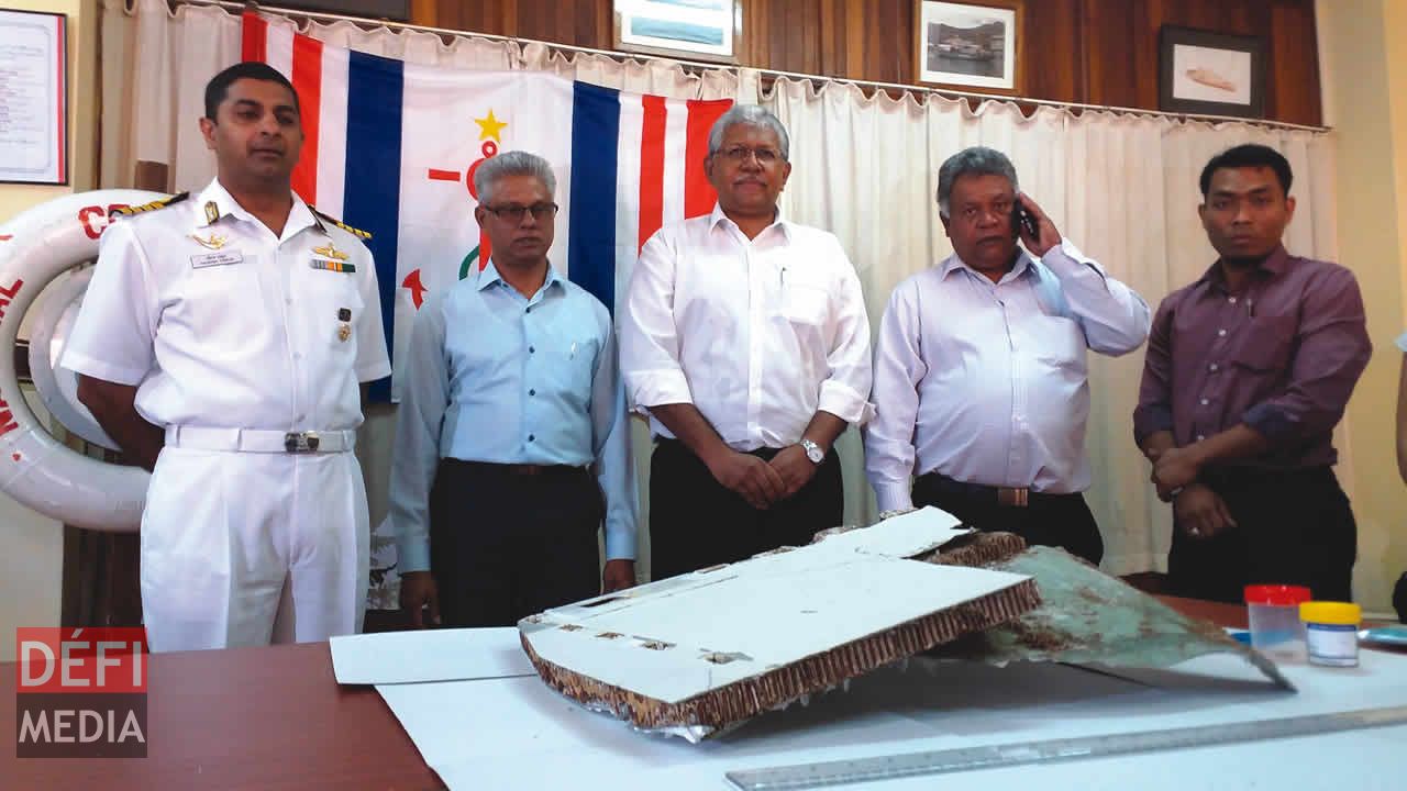 Le débris en question.