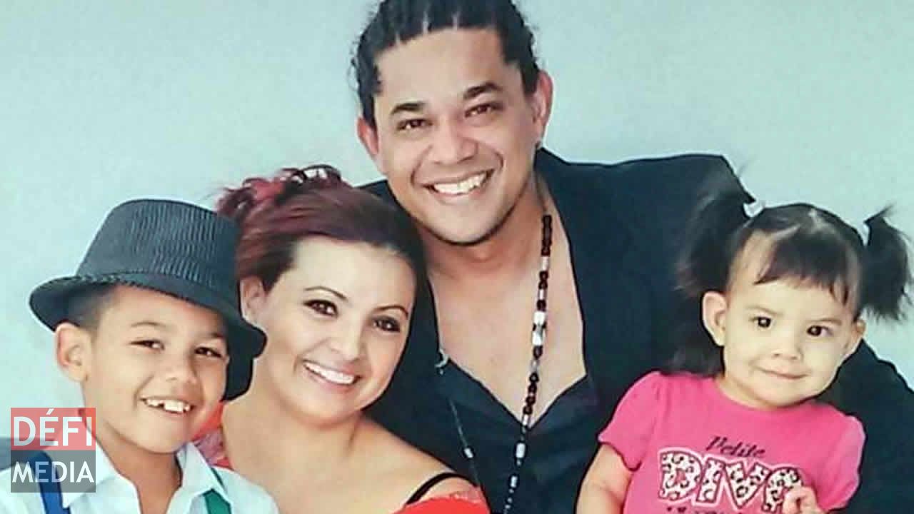 Andréa Grenouille, son époux Stellio et leurs deux enfants, Santiago, 8 ans, et Ana-Sofia.§
