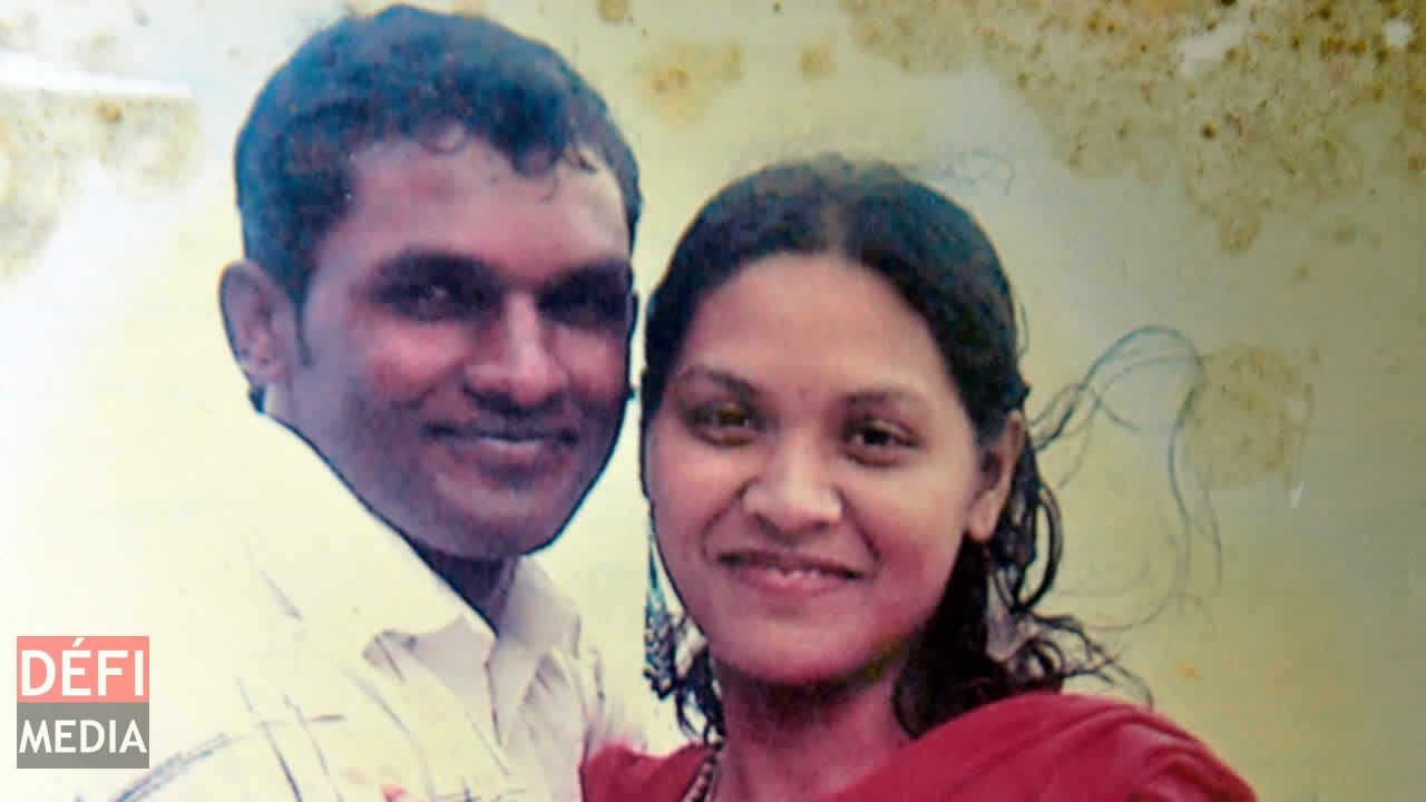 Mithunsing et Vidhi au temps de leur bonheur.