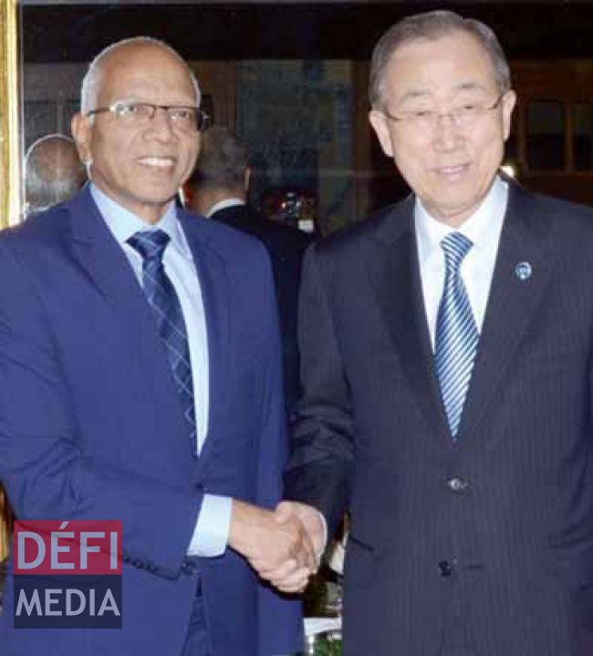 Courtesy Calls at Royal Palm Hotel, Grand Baie by the Chief Justice,
Keshoe Parsad Matadeen.