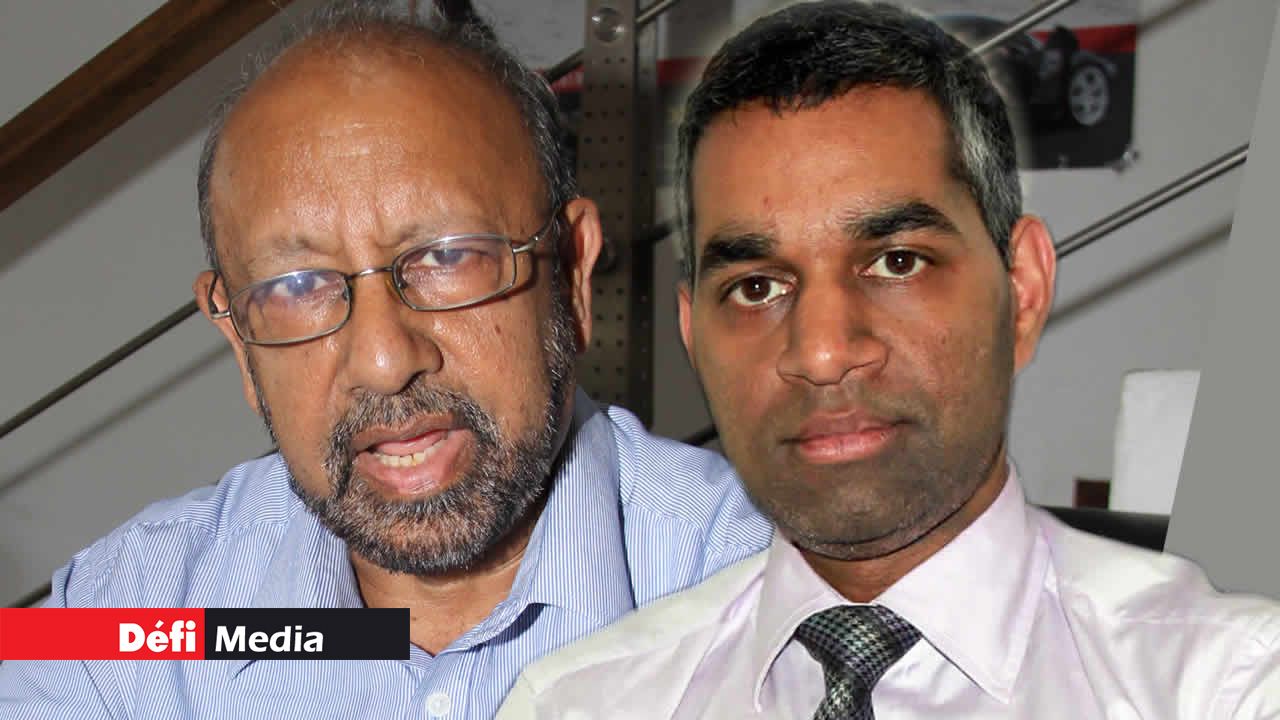 Assad Bhuglah (à g.) et Vishal Raghoobur
estiment qu’il n’y a aucune raison de s’affoler pour le moment.
