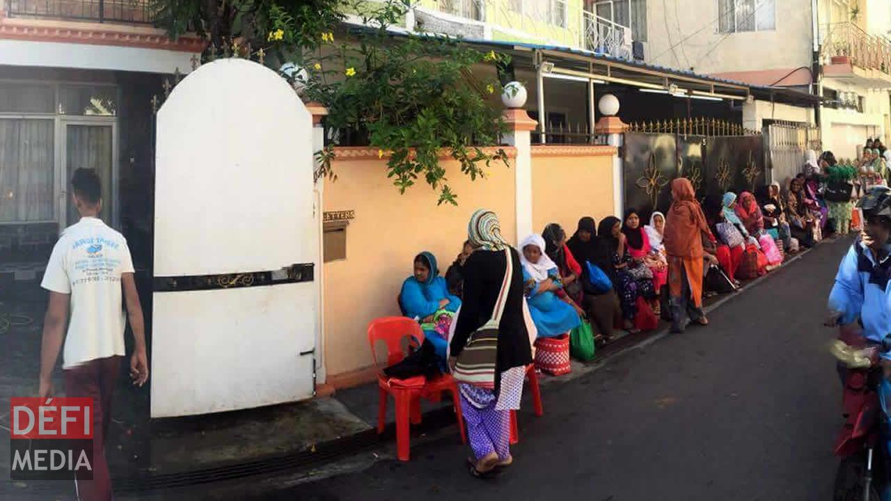 Distribution d’Eid Packs chez les Bengah, à des familles dans le besoin.