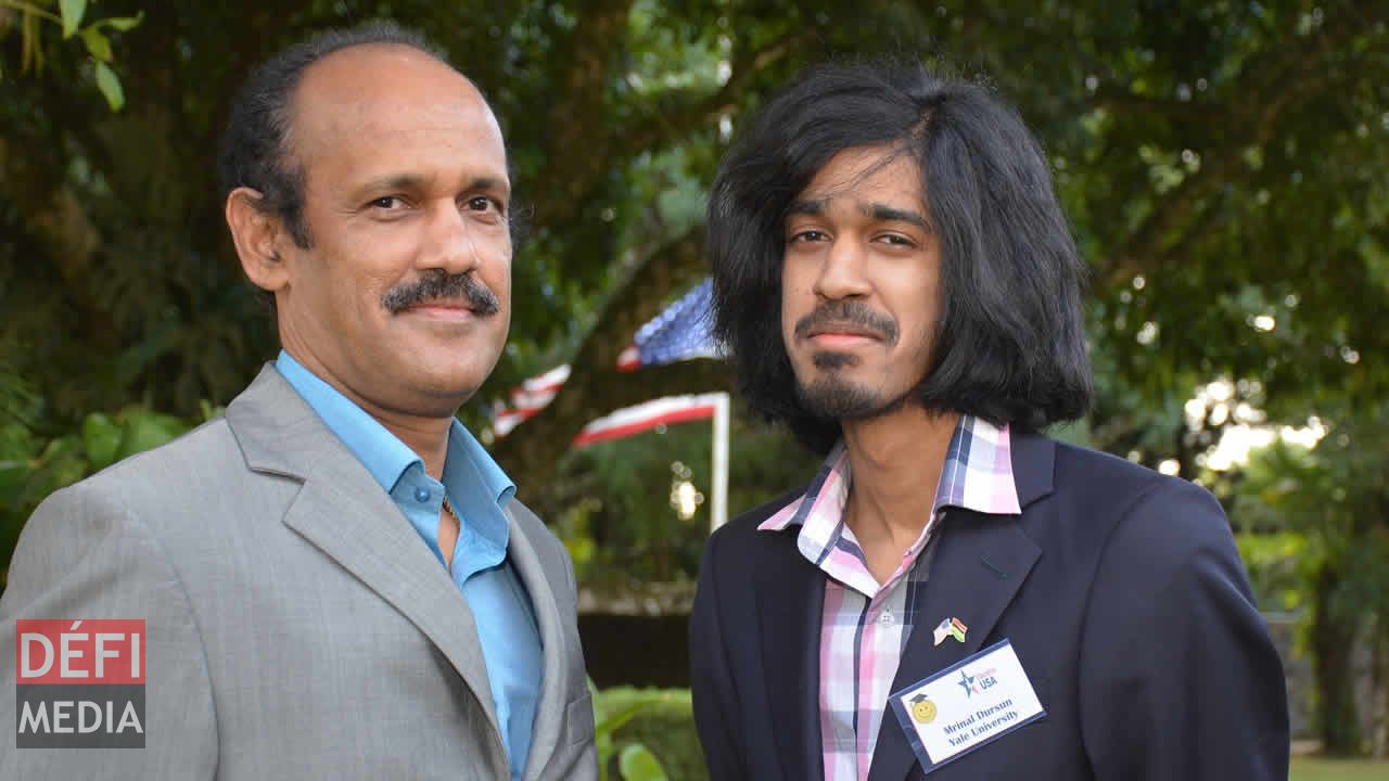 Pradeep Dursun et son fils Mrinal Dursun