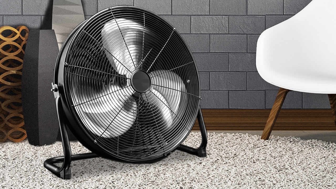 JUKIDS Ecofire Ventilateur 6/12 Pales De Ventilateur Puissance Thermique  Silencieuse Ventilateur A Poele Économie D'Énergie Durable Ventilateur A