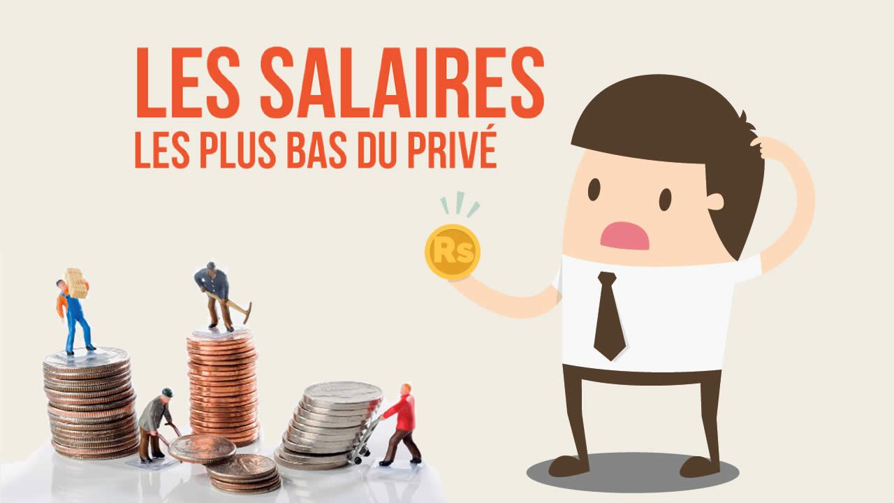 Les Salaires Les Plus Bas Du Privé | Defimedia