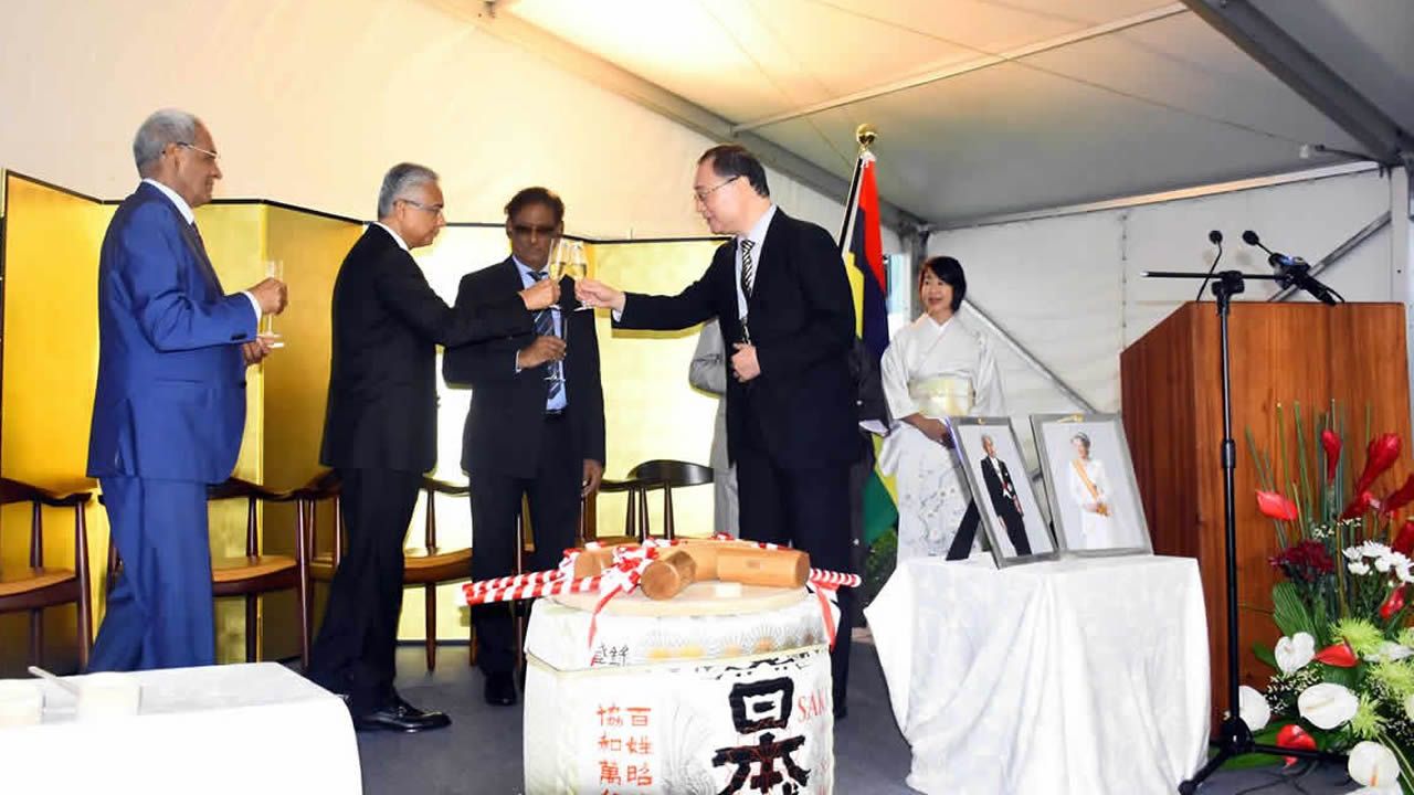 Japan and Mauritius : strategic partnership between Mauritius and Japan in various fields