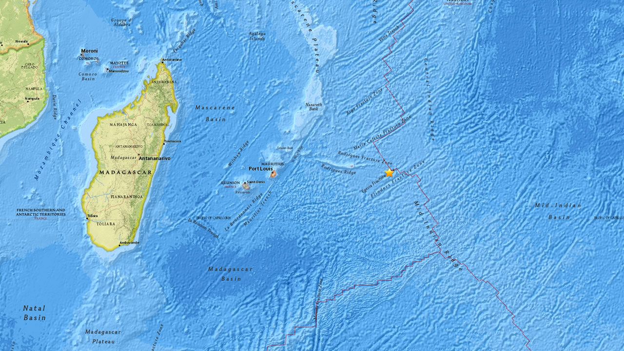 earthquake rodrigues 