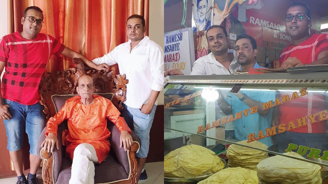 Ramesh Ramsahye Maraz : the brains behind the family business of the Original ‘Dholl Puri’