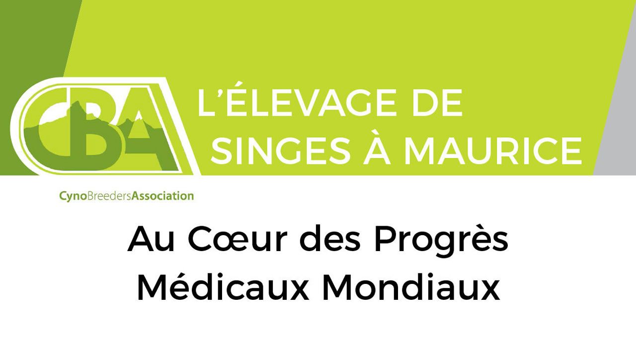 L’élevage de singes à Maurice