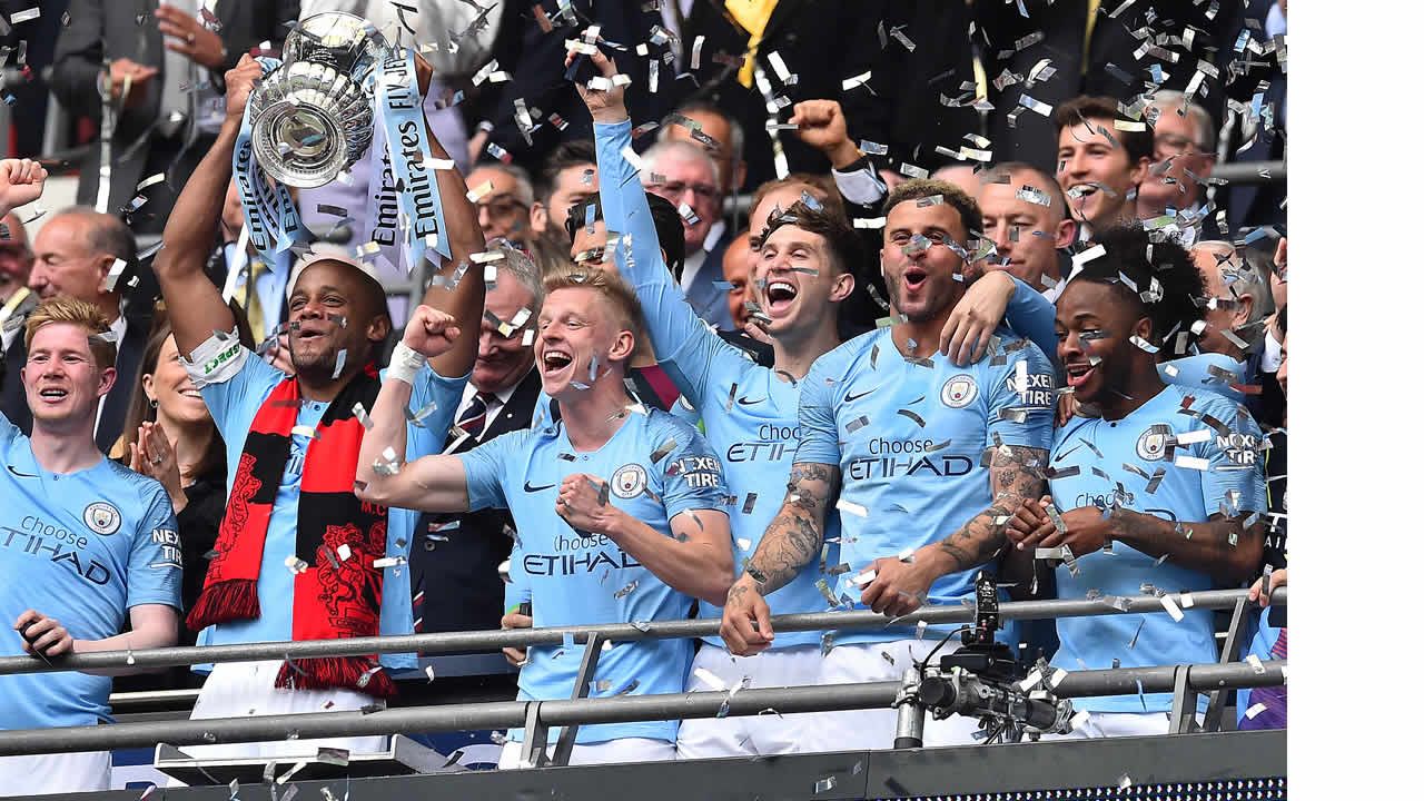 FA CUP Manchester City r alise le  tripl  Defimedia