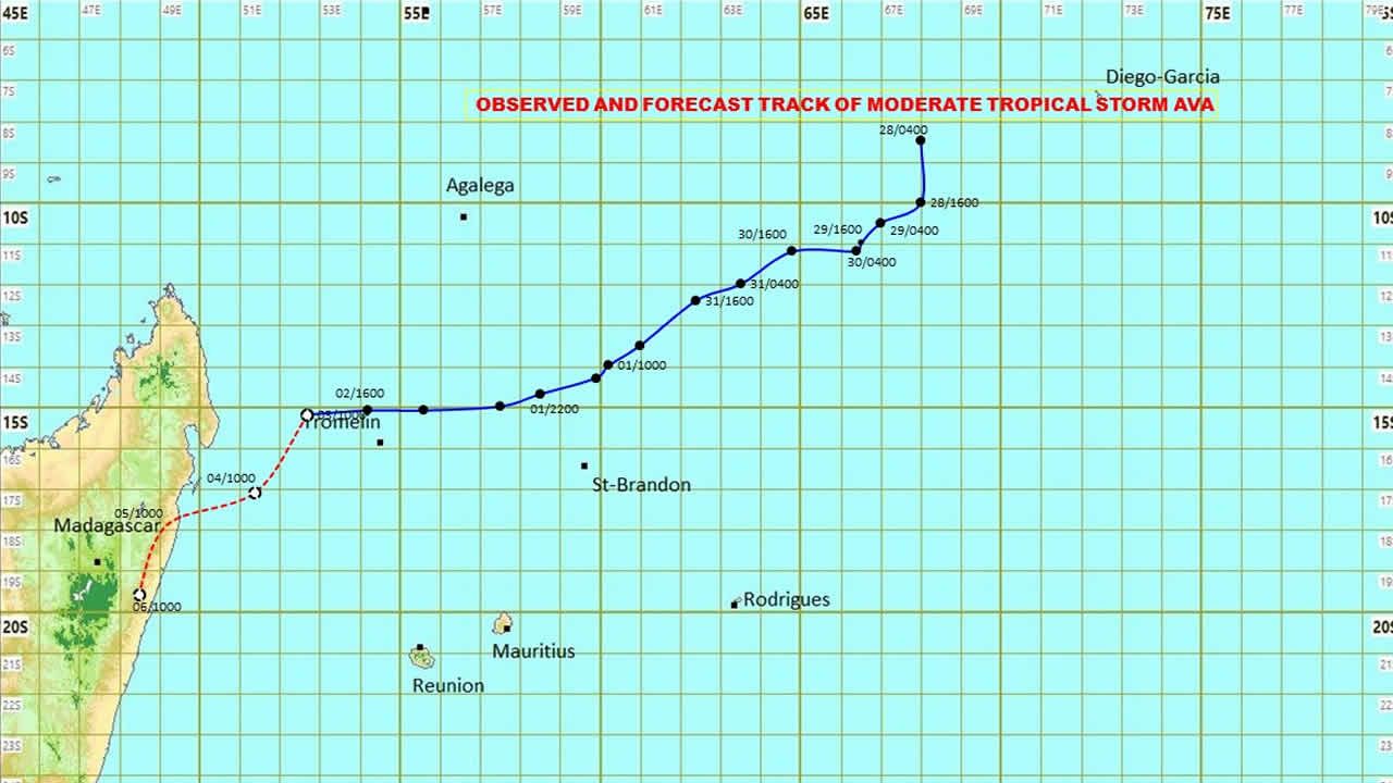 Tempête tropicale Ava