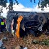 Cinq blessés dans un accident impliquant un autobus à Cascavelle