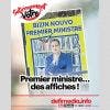 [Satiriquement Vôtre] Premier ministre… des affiches !