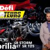 [Emission] Le Défi Moteurs – Essai des Aprilia SR Storm et SR 125