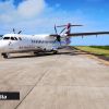Air Mauritius : L’ATR 72-500, immobilisé à Rodrigues, regagne Maurice
