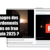[Fact-checking] Non, ces vidéos ne montrent pas les frappes américaines en Iran