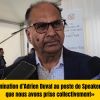 Ganoo sur la nomination d’Adrien Duval au poste de Speaker : «Une décision que nous avons prise collectivement»