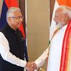 Visite officielle à Maurice : Modi rencontre l'ex-PM Pravind Jugnauth