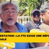 Manifestation : la FTU exige une réforme salariale