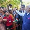 Visite officielle : Modi à son arrivée à l’hôtel The Oberoi