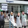 Manifestation devant l’ambassade américaine à Maurice 