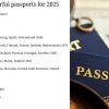 Top 12 des passeports les plus puissants du monde