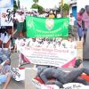 [En images] « Lavi li zoli pa fer foli » : des jeunes disent NON à la drogue
