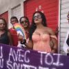 Meeting de l'Alliance du Changement à Phoenix : des membres de la communauté LGBT apportent leur soutien à Joanna Bérenger