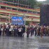 La Mauritius Police Band brille sous la pluie au Champ-de-Mars