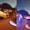 Accident sur l’autoroute M2, en face du Caudan