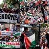 [En images] Manifestations pro-palestiniennes à travers le monde pour un an de conflit à Gaza