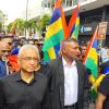 Port-Louis : Pravind Jugnauth présent à la marche de protestation contre le relèvement progressif de l’âge de la pension de vieillesse à 65 ans
