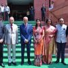 Navin Ramgoolam en visite au Parlement indien 