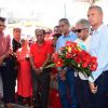 [En images] Au Square Guy Rozemont, Port-Louis ce matin :