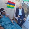 L'ex-PM Pravind Jugnauth rend visite à Dave Kissoondoyal, en grève de la faim