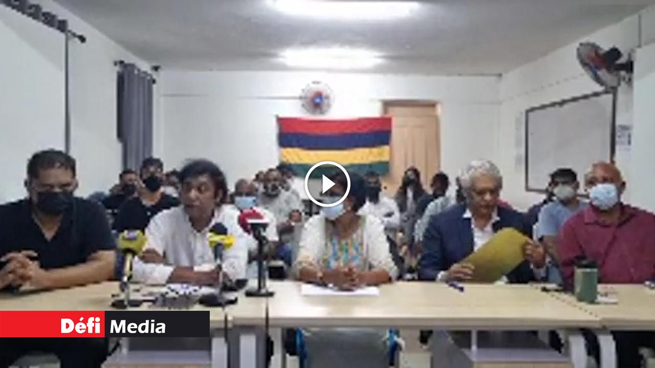 [Video] IBA Act : «Nous devrons combattre pour notre liberté», lance Dev Sunnasy