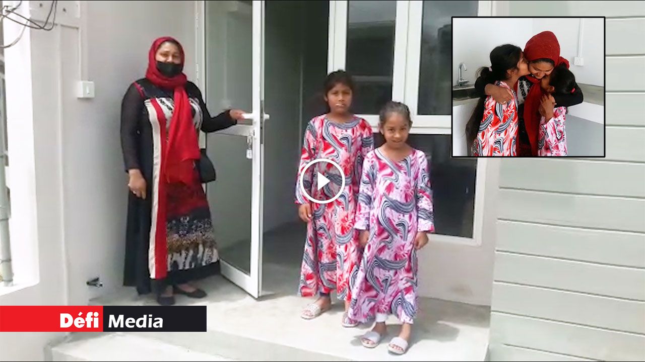 [Video] Elle dormait sous une tente avec ses deux filles : la NHDC a attribué une maison à Nouseella 