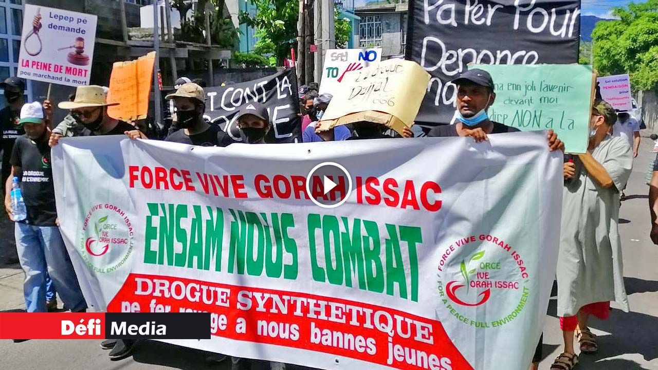 [Video] Plaine-Verte : marche pacifique contre la drogue